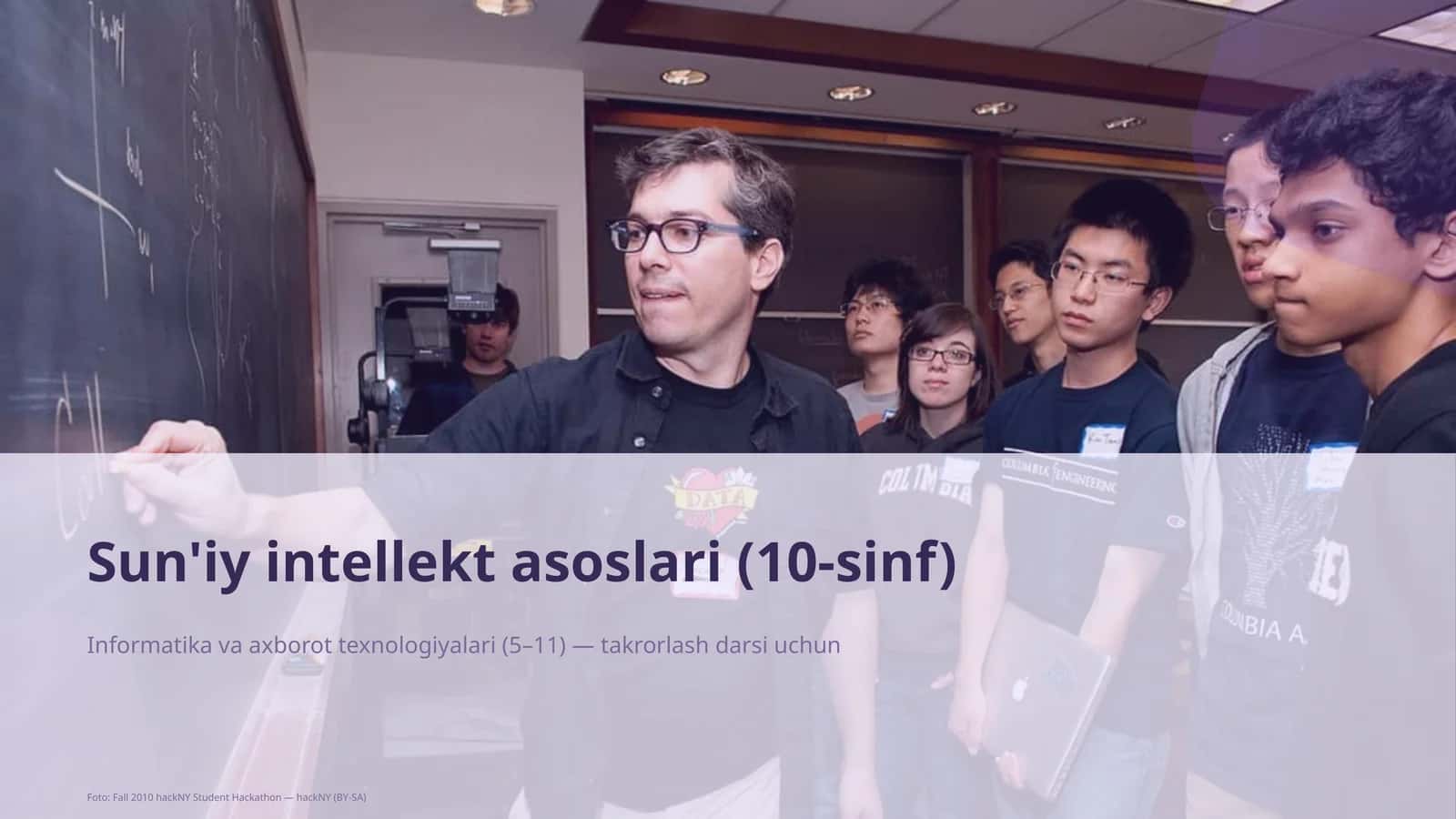 Sun'iy intellekt asoslari (10-sinf) 1