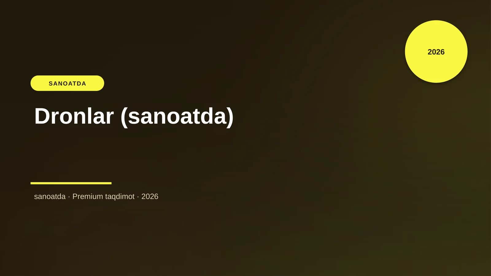 Dronlar (sanoatda) 1