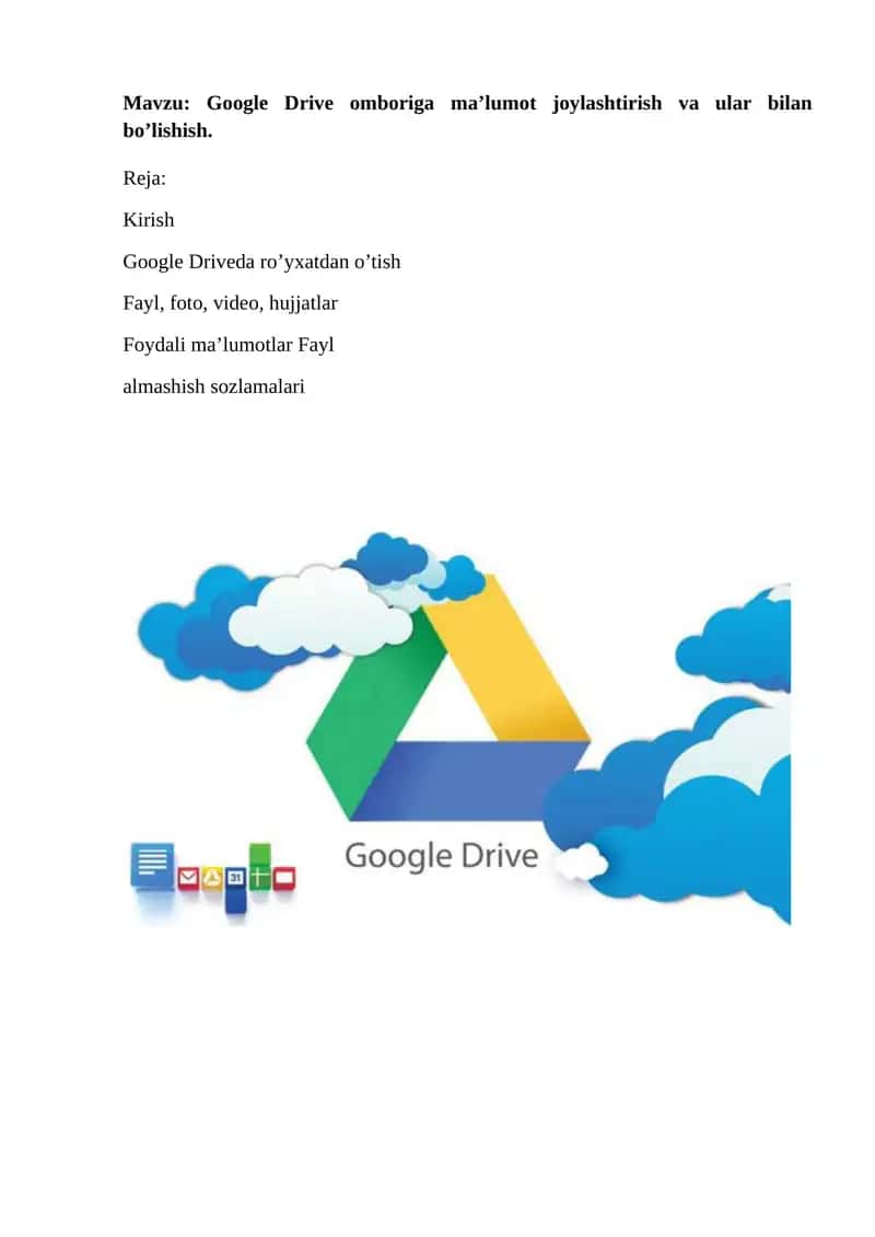 Google Drive 1