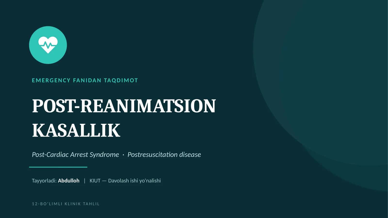 POST-REANIMATSION KASALLIK 1