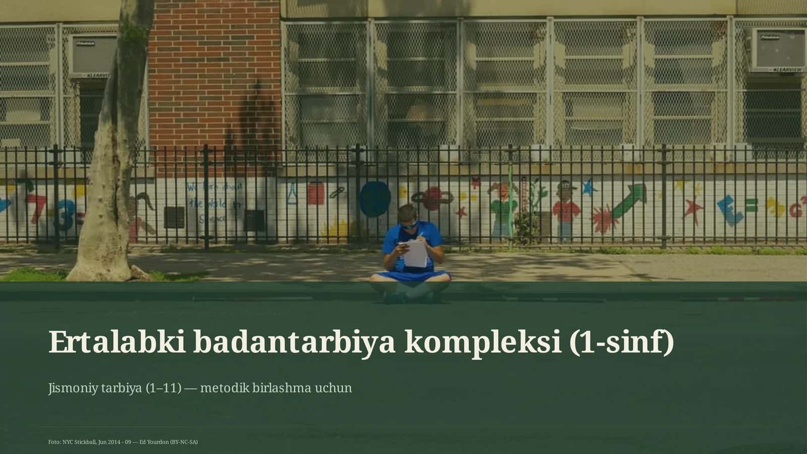 Ertalabki badantarbiya kompleksi (1-sinf) 1
