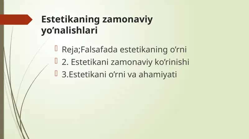 Estetika 1