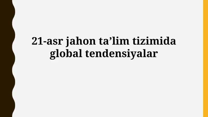 Onlayn ta'limning rivojlanishi 1