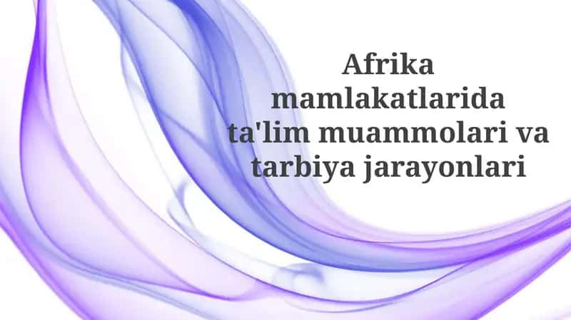 Ta'limning taraqqiyotdagi roli 1
