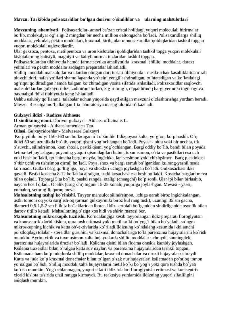 Polisaxaridlar 1