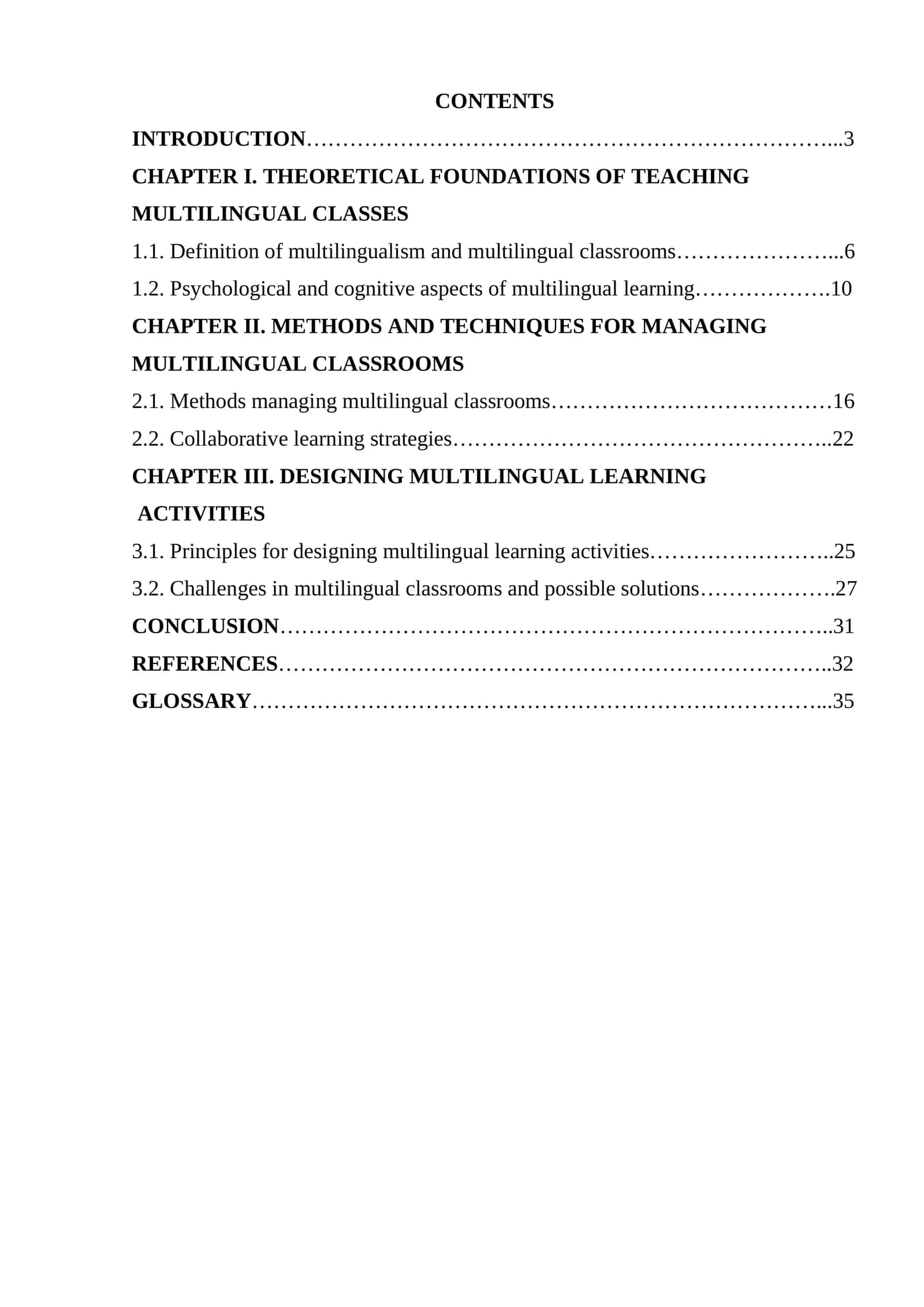 Teaching multilingual classes. Theoretical foundations and practical strategies 1