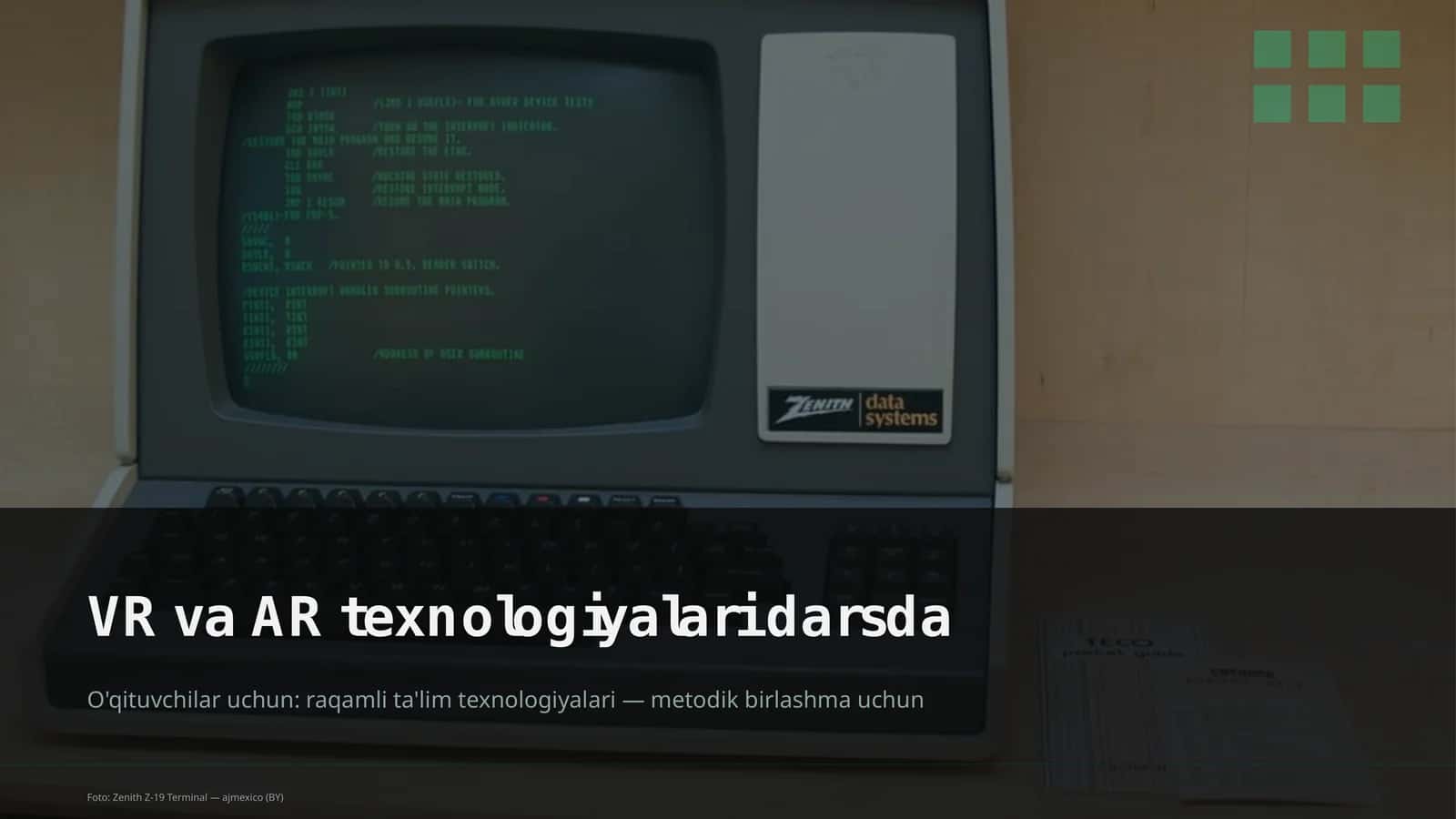 VR va AR texnologiyalari darsda 1