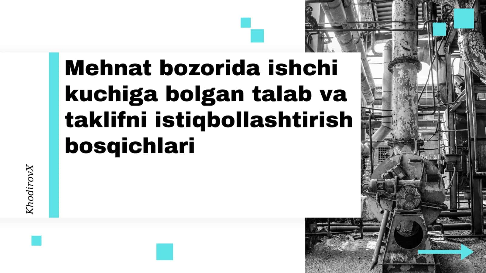Talab va taklif: Asosiy Tushunchalar 1