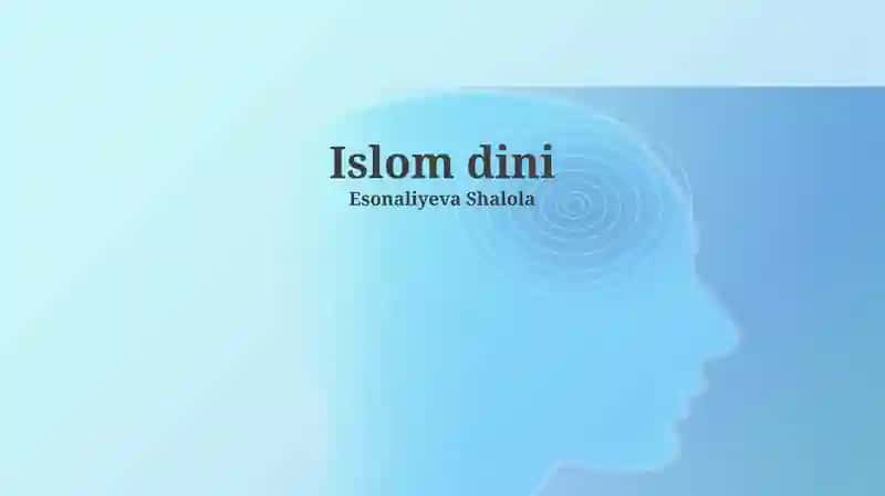 Islom dini 1