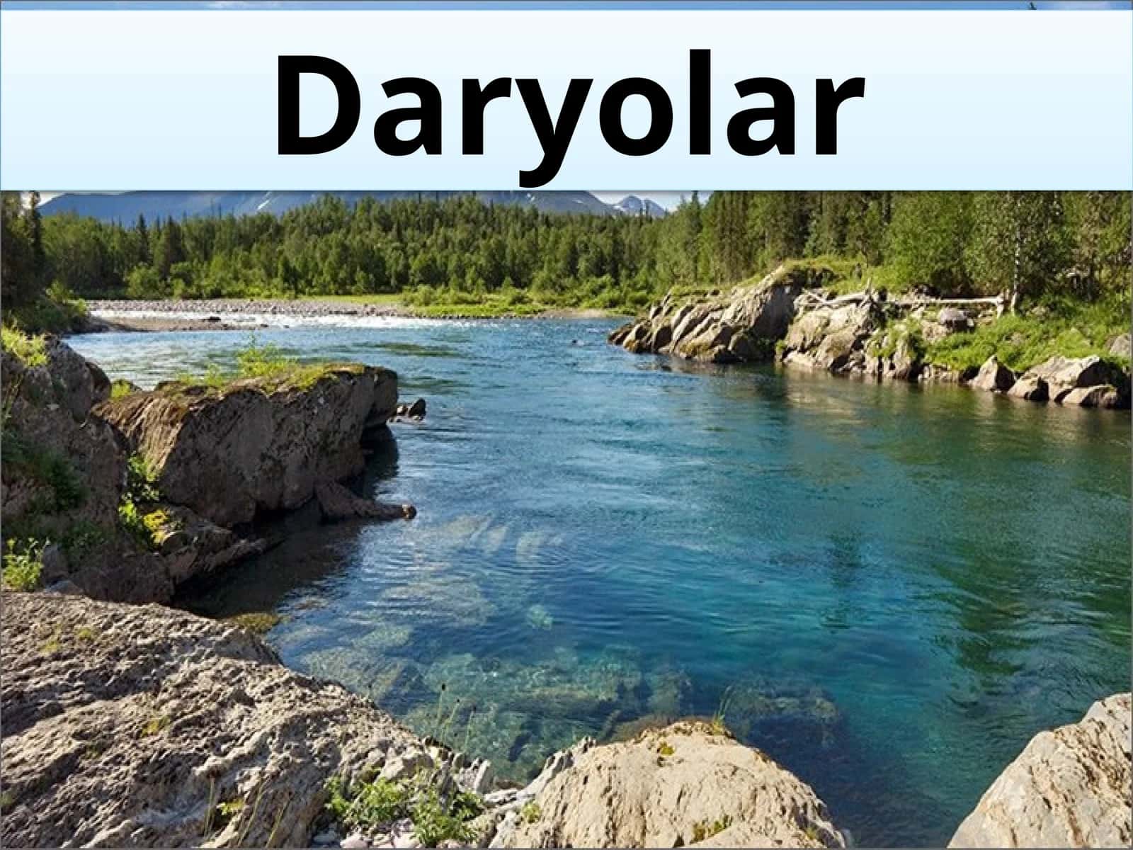 Daryolar 1