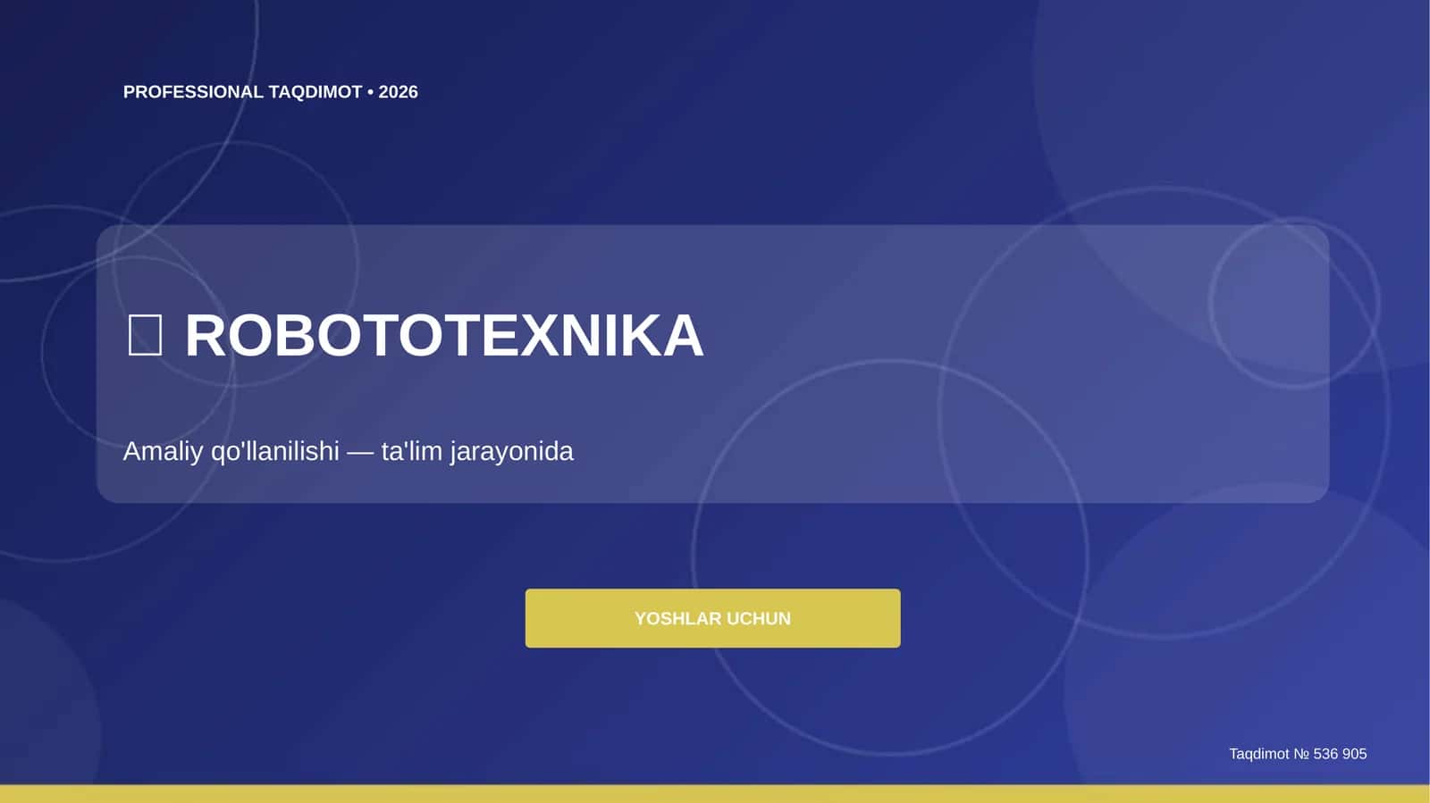 ROBOTOTEXNIKA 1