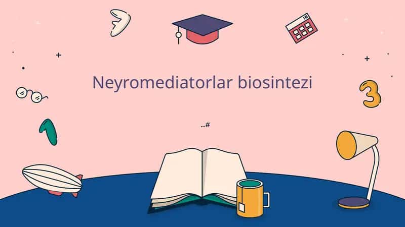 Neyromediatorlar biosintezi 1