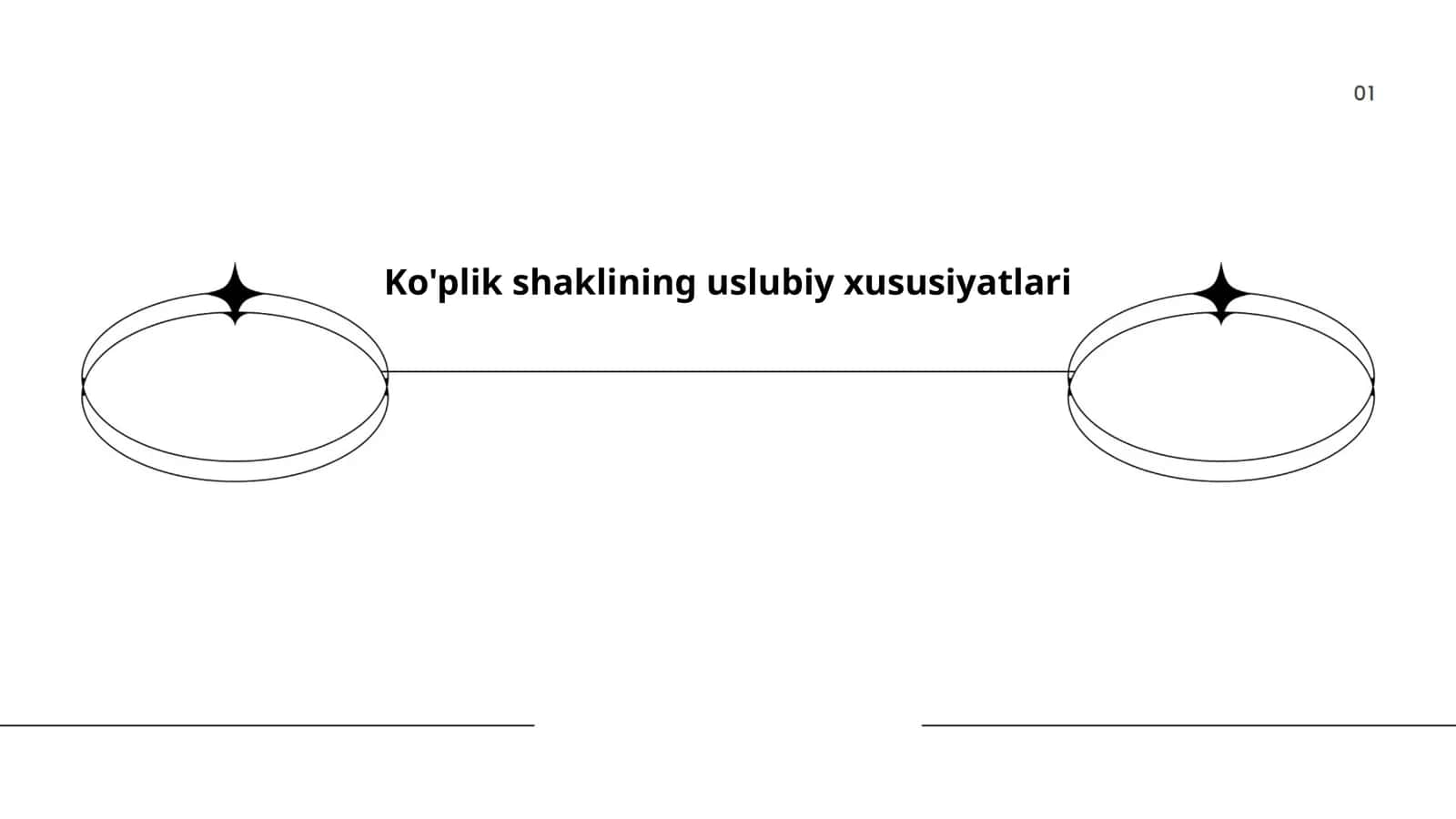 Ko'plik shaklining uslubiy xususiyatlari 1