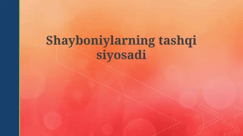 Shayboniylarningtashqisiyosadi 1