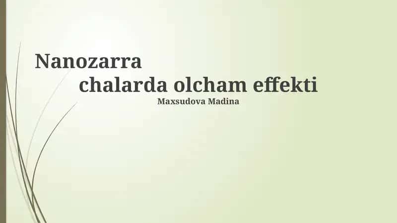 Nanozarra 1