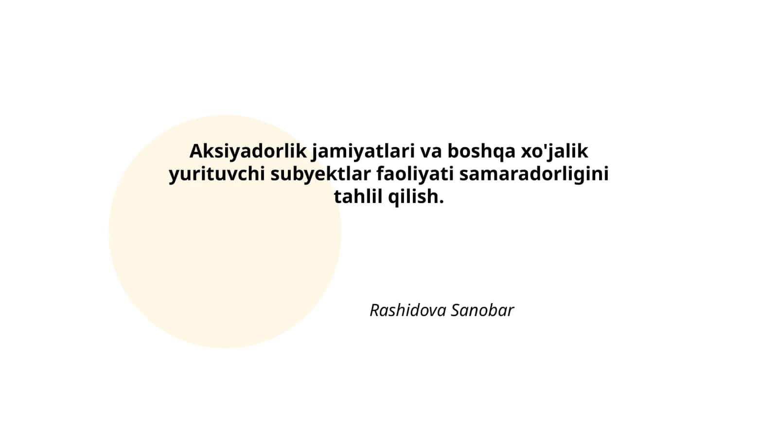 Aksiyadorlik jamiyatlarida boshqaruv samaradorligini oshirish yo'llari 1