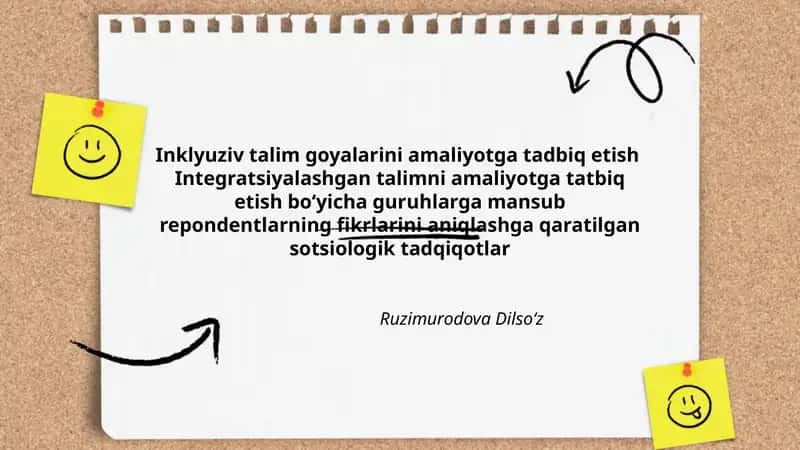 Inklyuziv talim goyalarini amaliyotga tadbiq etish 1