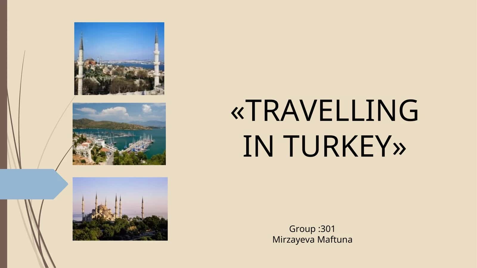 TRAVELLING IN TURKEY 1