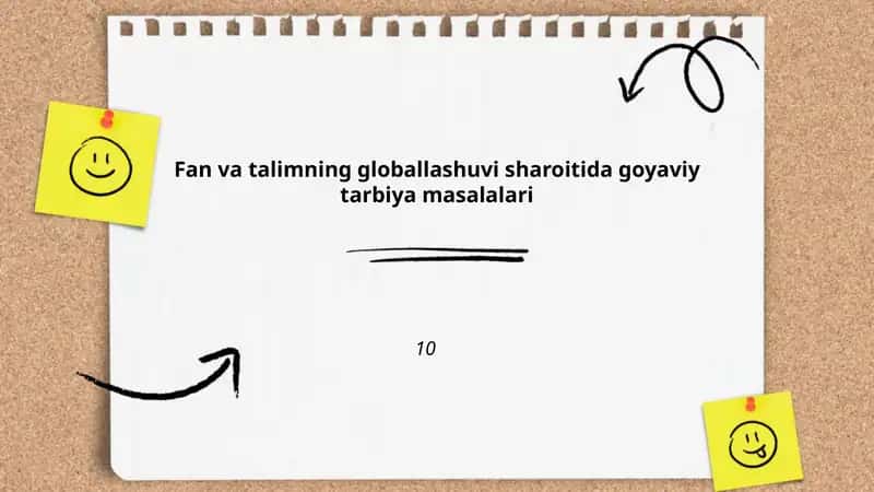 G'oyaviy tarbiya masalalari 1