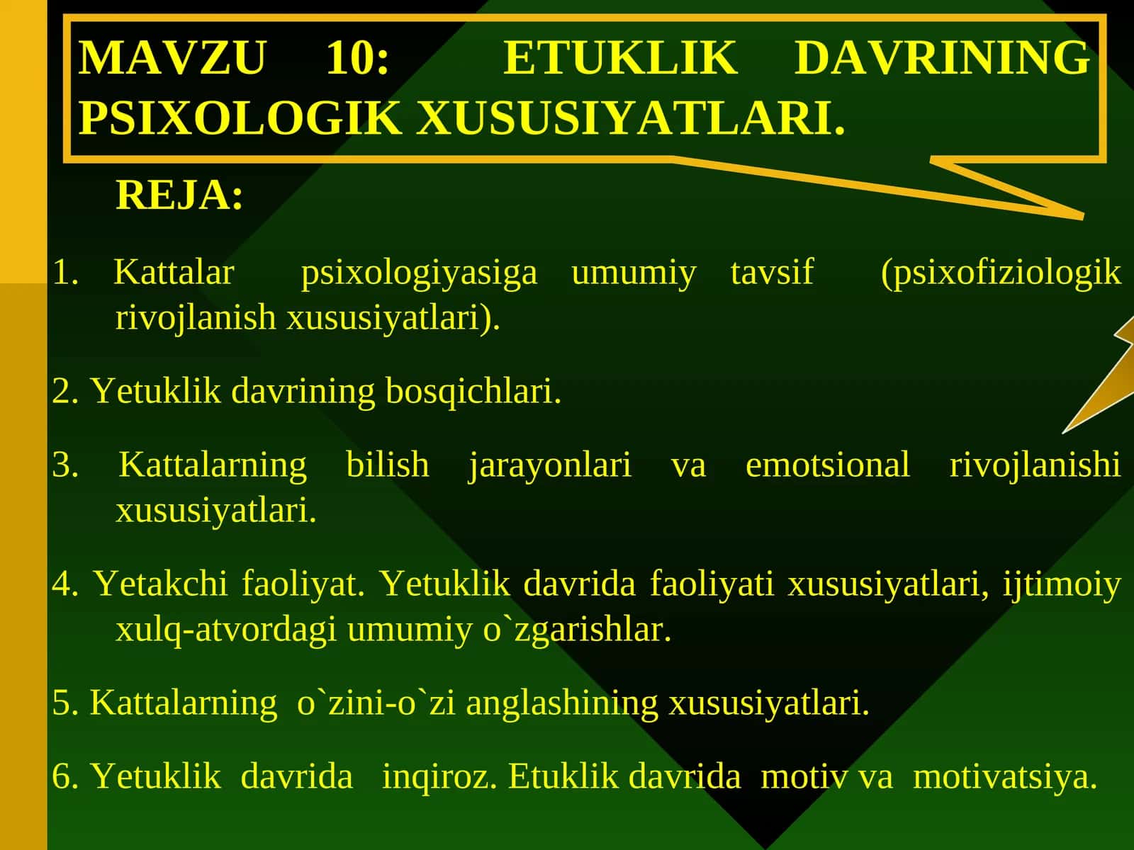 Kattalar psixologiyasiga umumiy tavsif 1