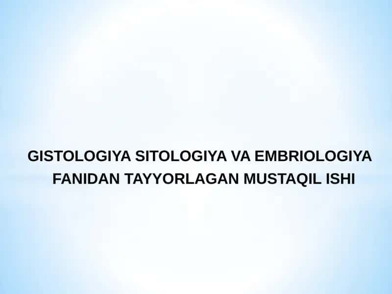 LIMFOTSITLARNING POPULYATSIYALARI VA  SUBPOPULYATSIYALARI.  ULARNING TUZILISHI VA VAZIFALARI.  LIMFANING HOSIL BO’LISHI,TARKIBI VA  VAZIFALARI 1