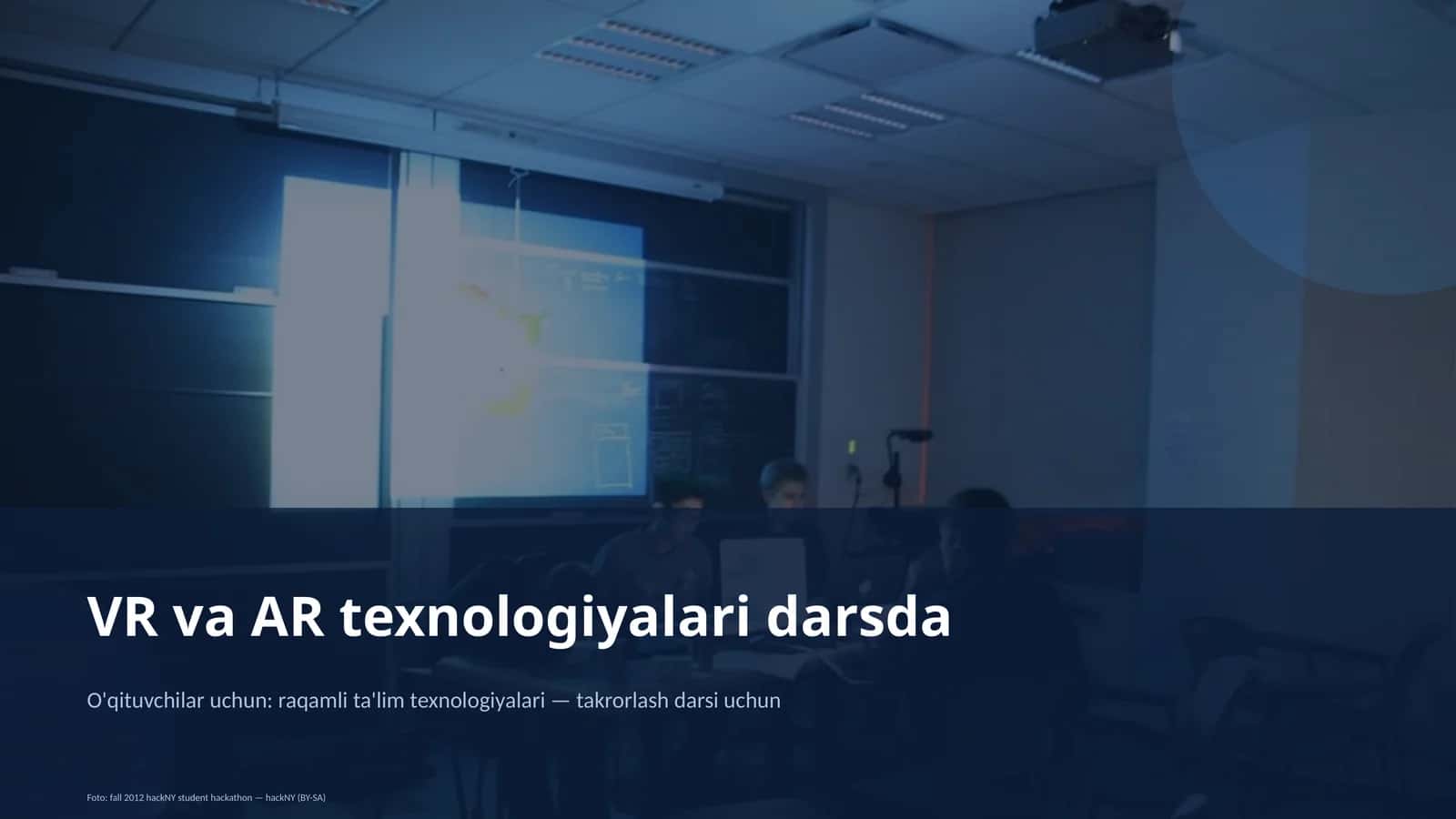 VR va AR texnologiyalari darsda 1