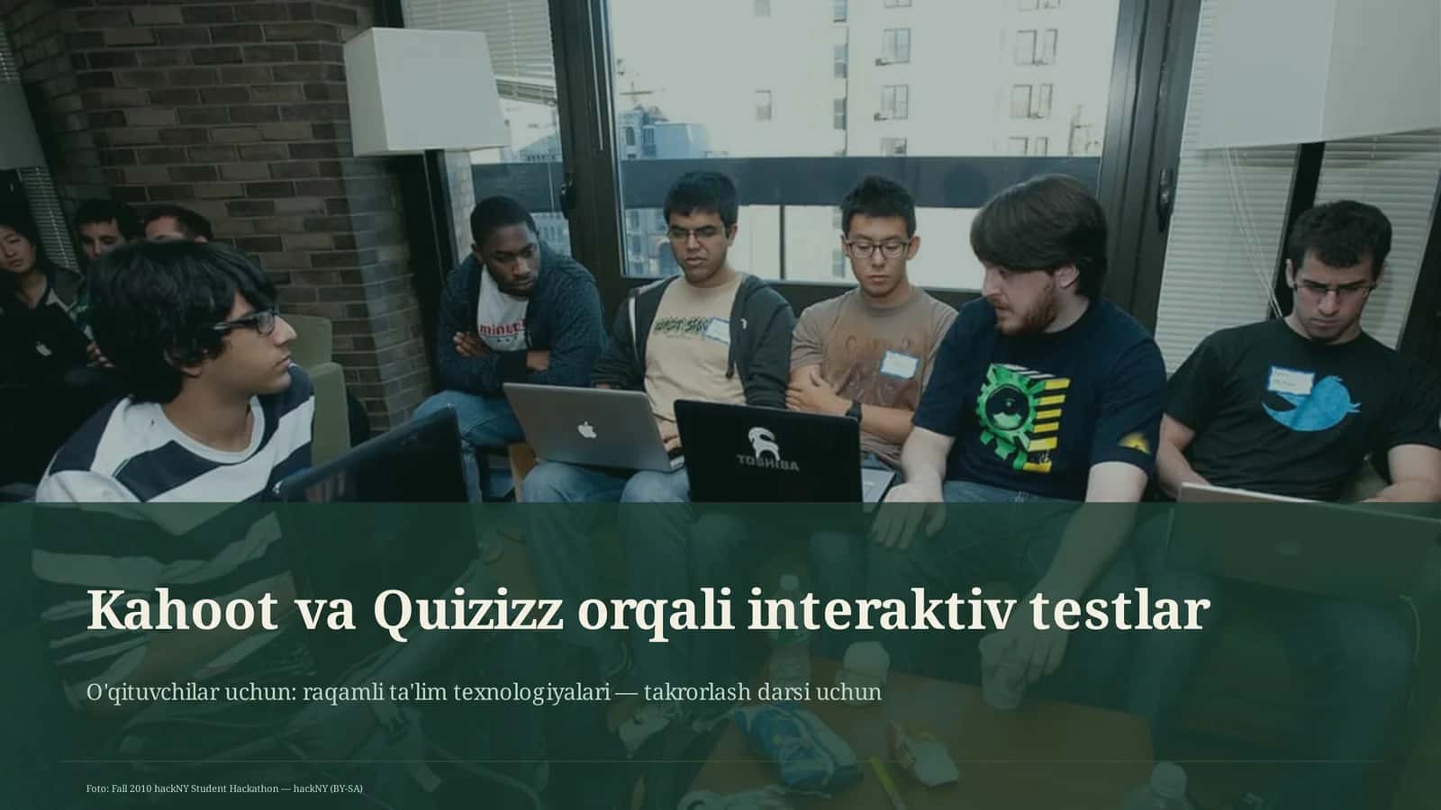 Kahoot va Quizizz orqali interaktiv testlar 1