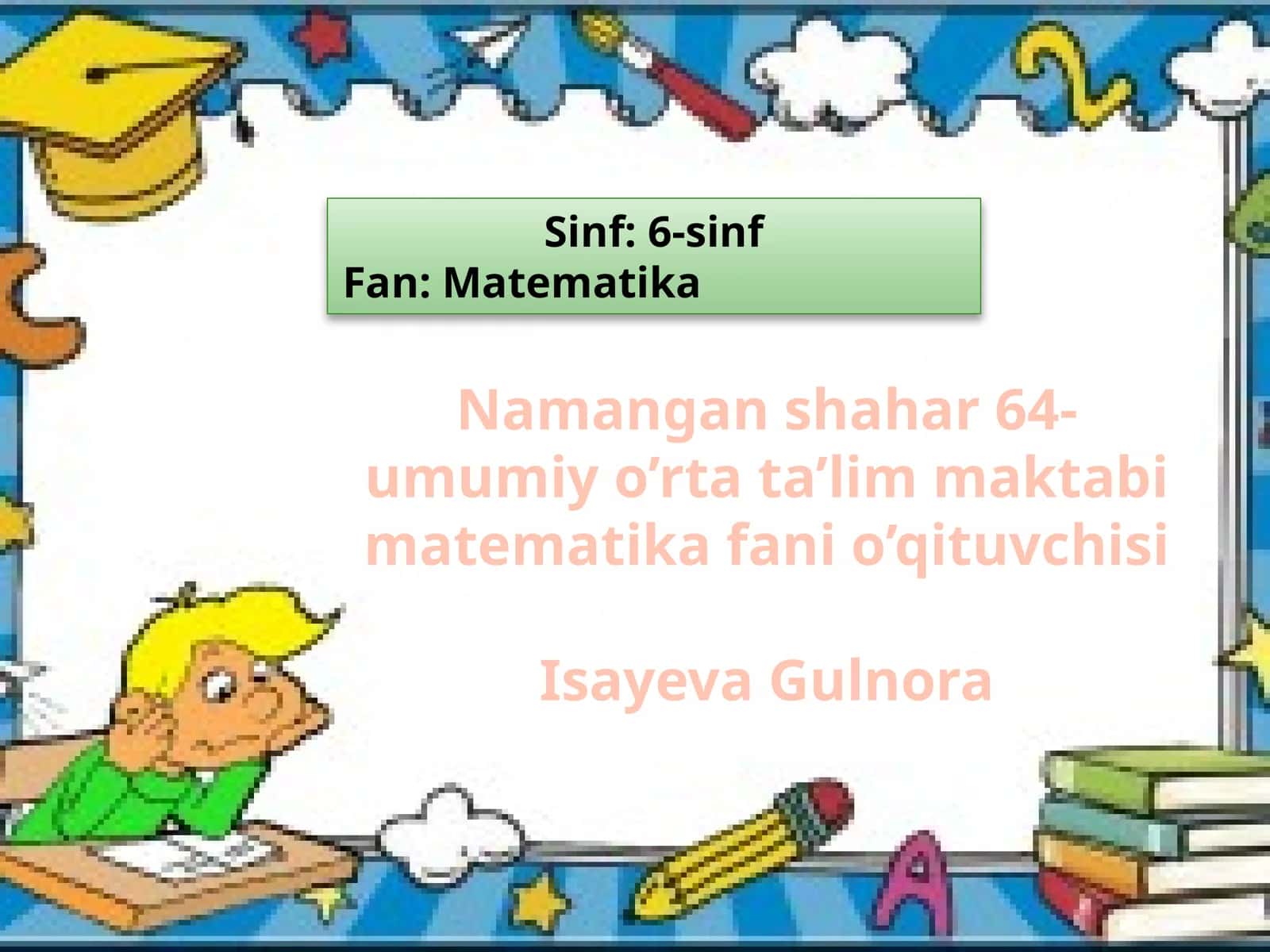 Uchburchakyuzi 1