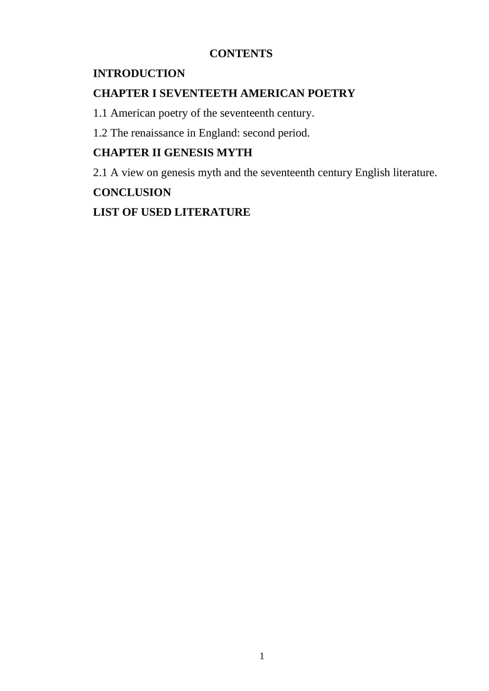 SEVENTEENTH AMERICAN POETRY 1