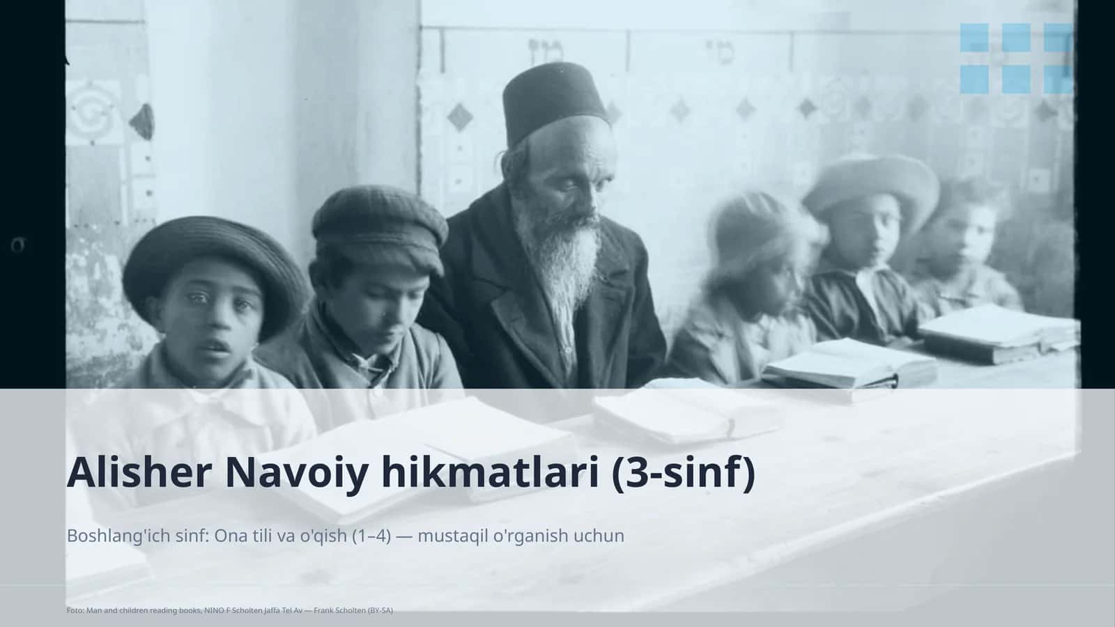 Alisher Navoiy hikmatlari (3-sinf) 1
