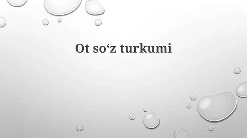 Otsoʻzturkumi 1
