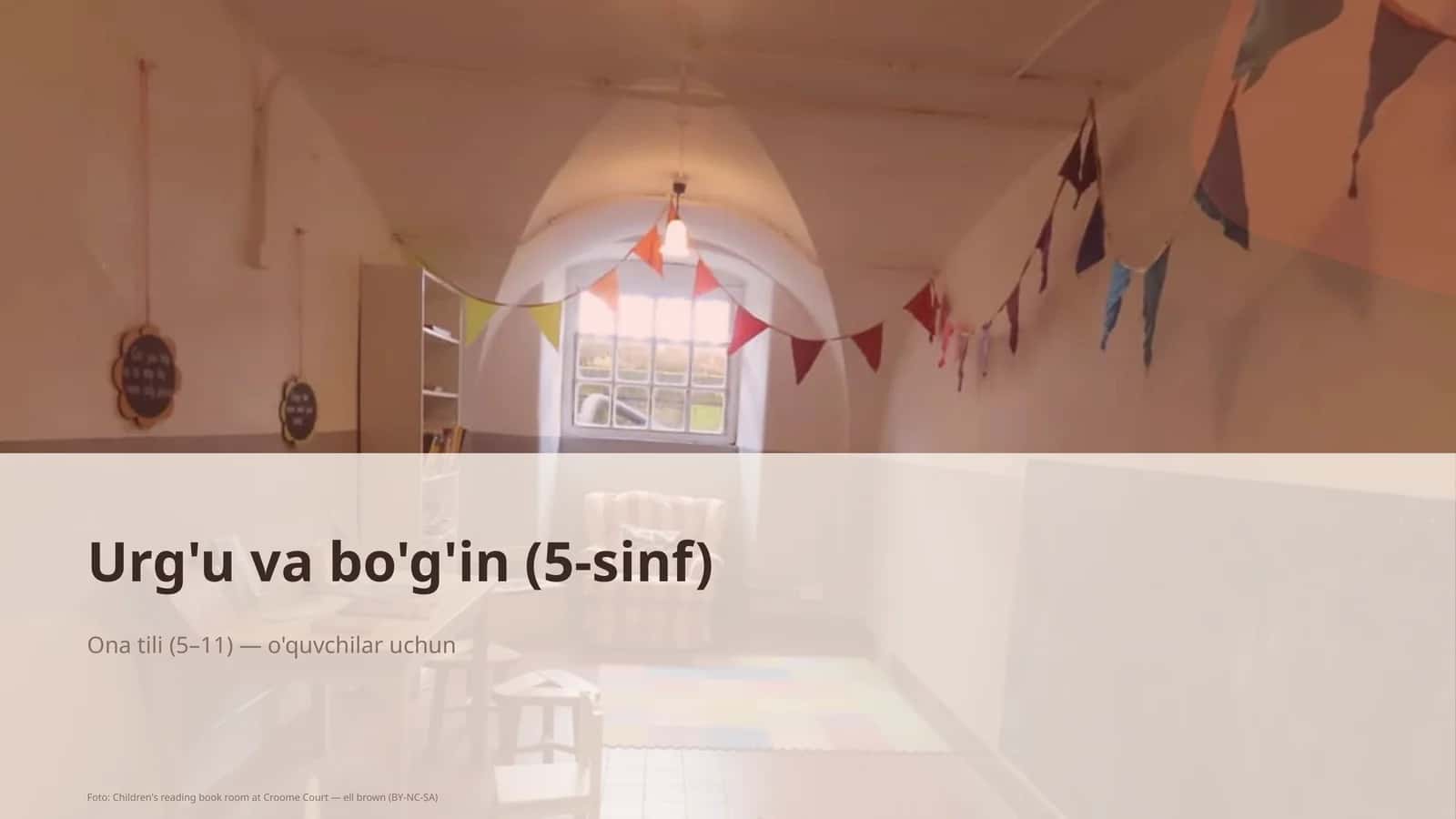 Urg'u va bo'g'in (5-sinf) 1