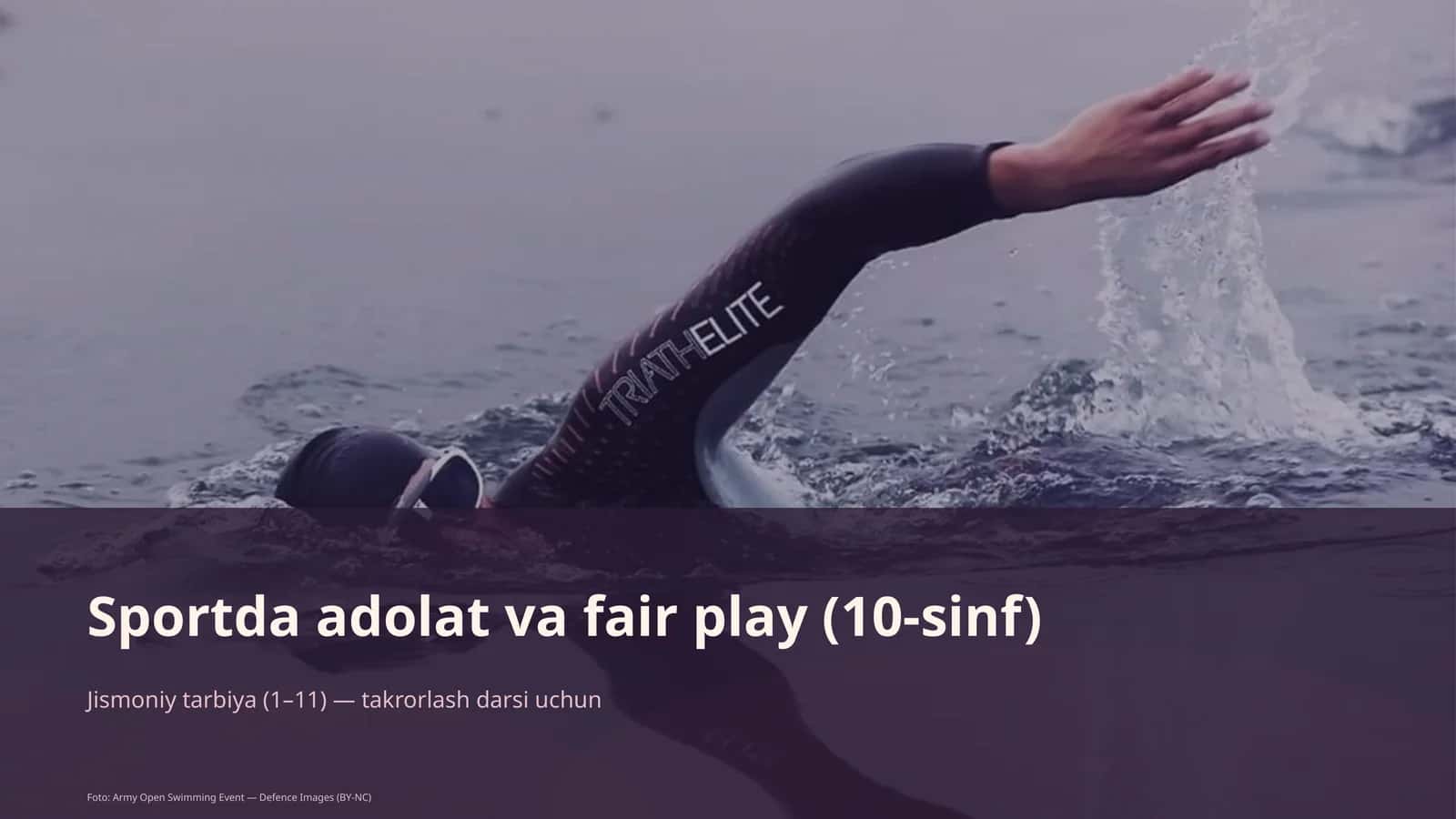 Sportda adolat va fair play (10-sinf) 1