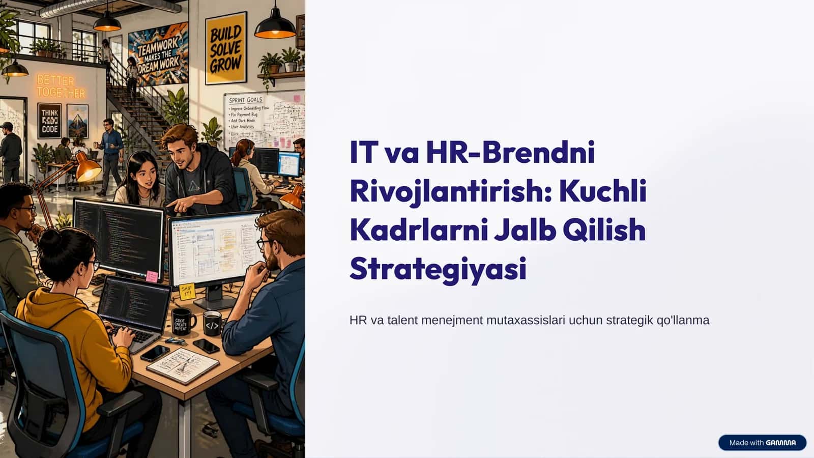 IT va HR-Brendni Rivojlantirish: Kuchli Kadrlarni Jalb Qilish Strategiyasi 1