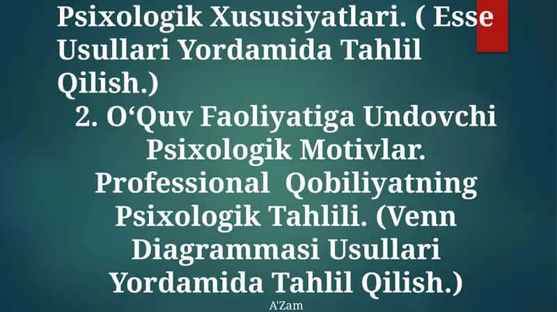 O‘Zbekiston Respublikasida Ta’Lim Tizimidagi Islohotlar 1