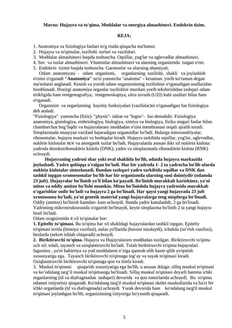 Biologiya 1