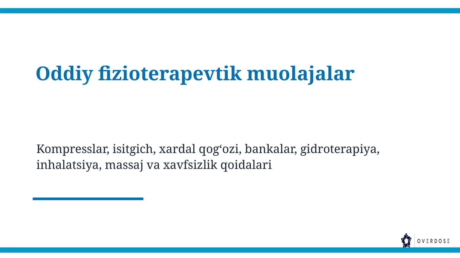 TIBBIYOT KASBIGA 1