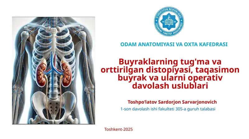 Buyraklarning tug'ma va orttirilgan distopiyasi 1