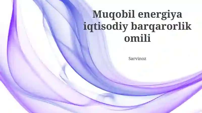 Sarvinoz 1