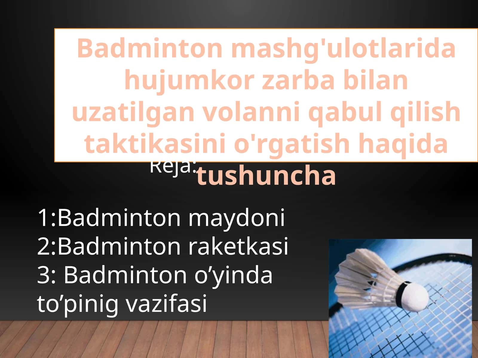 Badminton 1