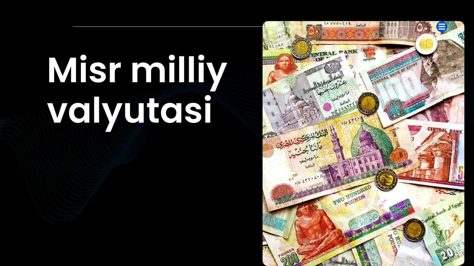 Misr milliy valyuta tizimi 1