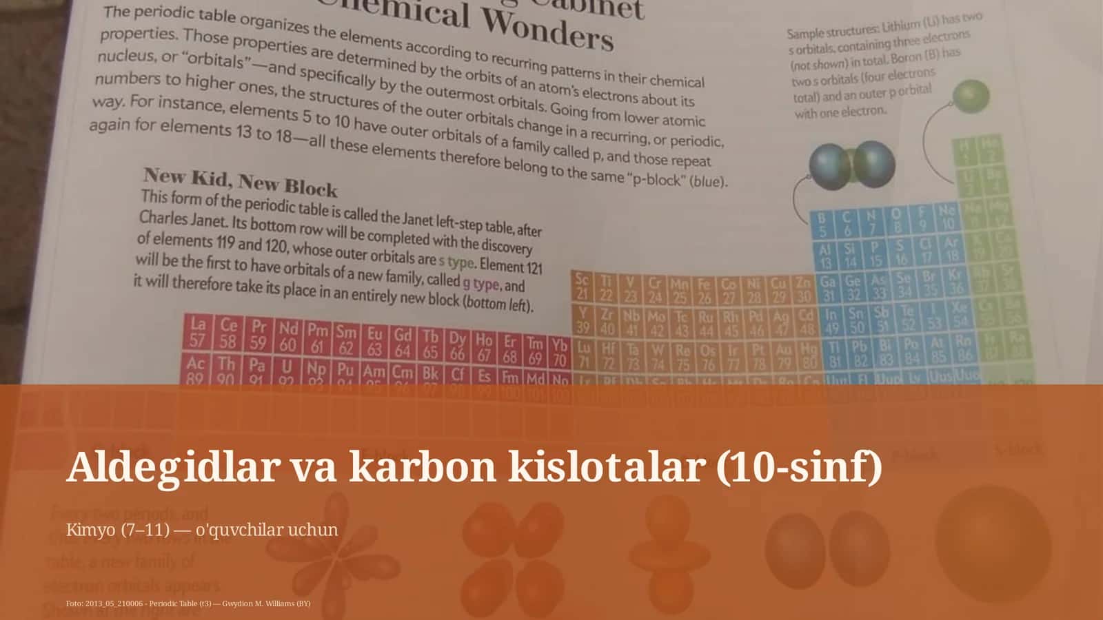 Aldegidlar va karbon kislotalar (10-sinf) 1