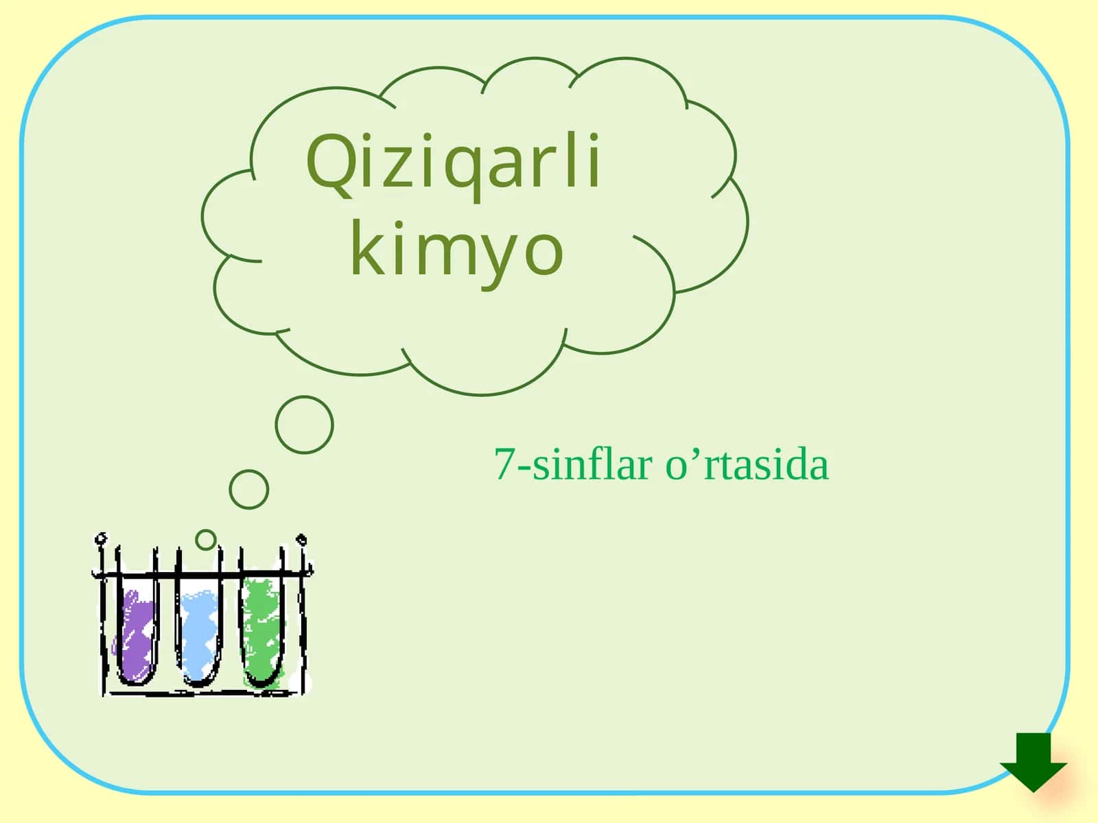 Kimyo va Matematika 1