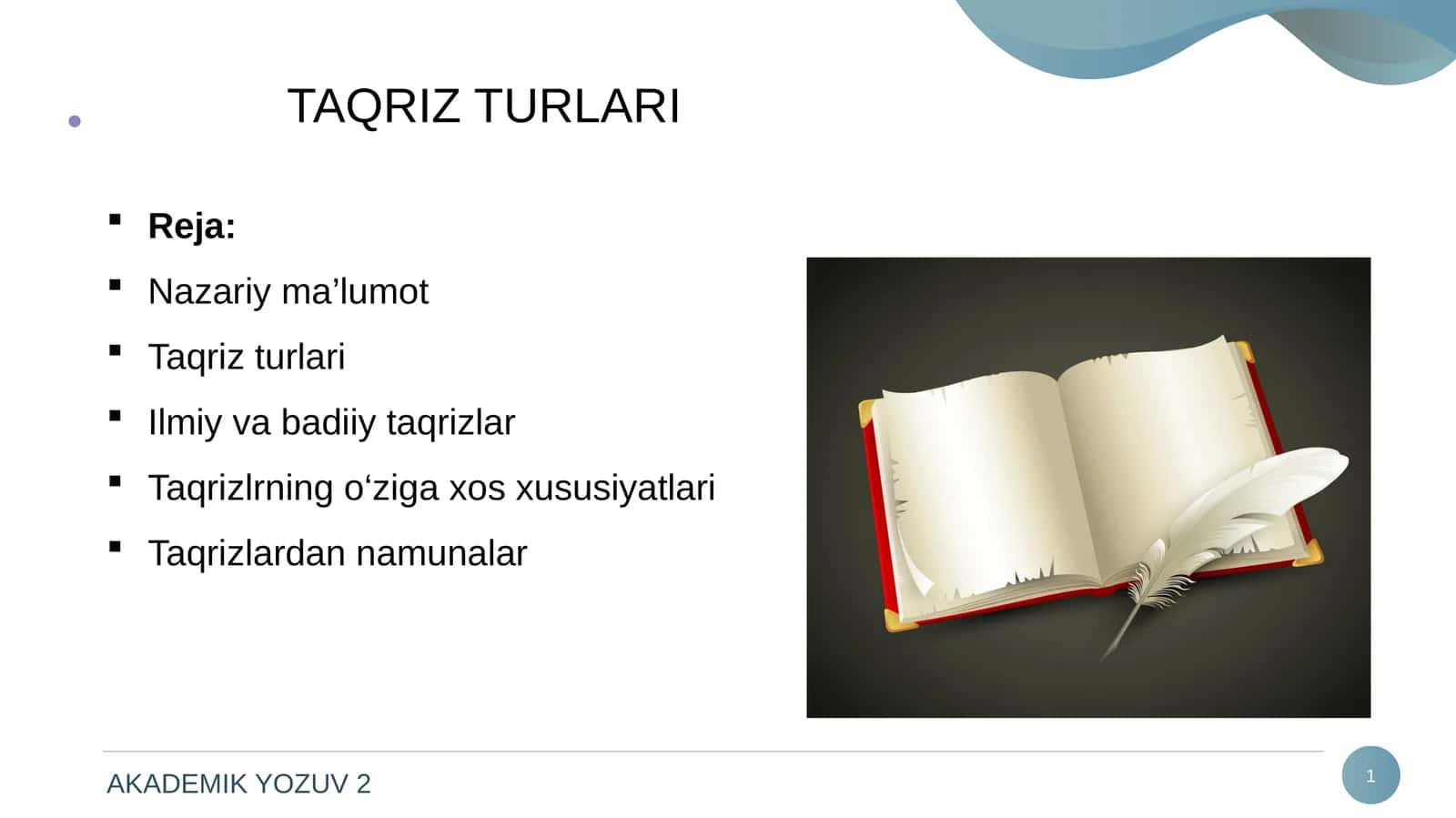 TAQRIZ TURLARI 1