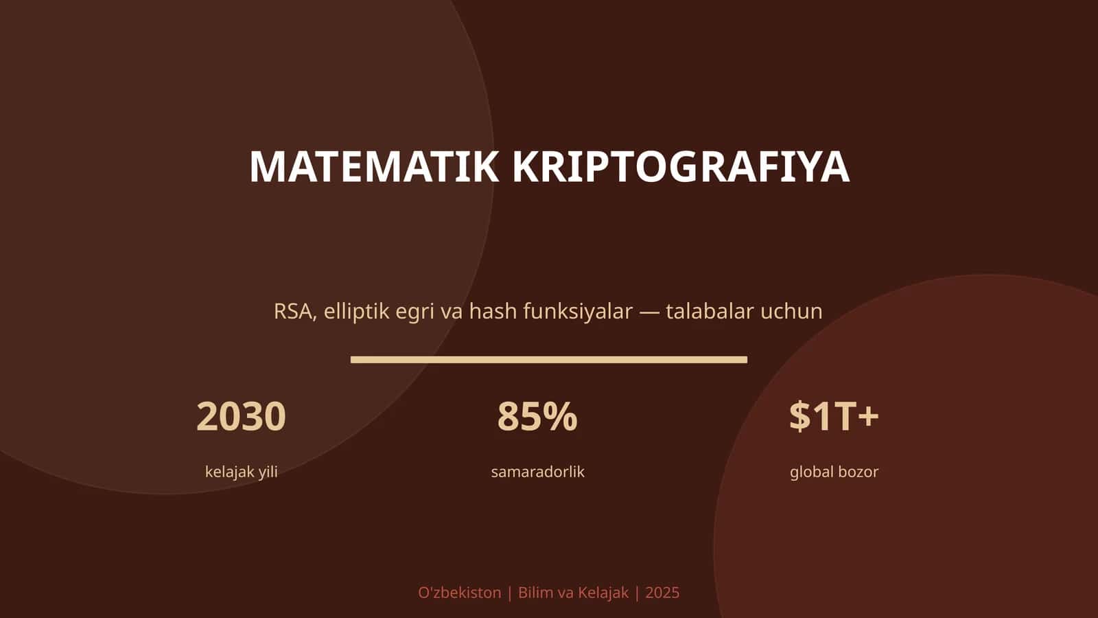 Matematik Kriptografiya 1