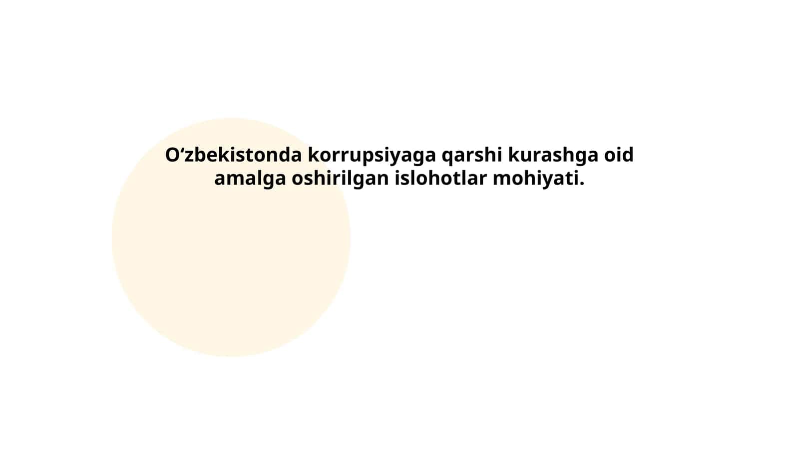 Korrupsiyaga qarshi kurashda davlat siyosati 1
