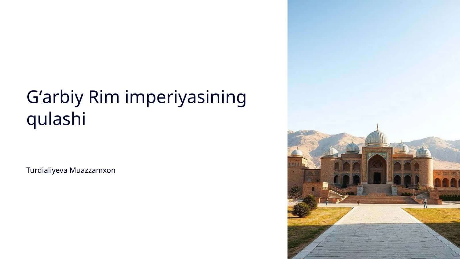 Gʻarbiy Rim imperiyasining qulashi 1