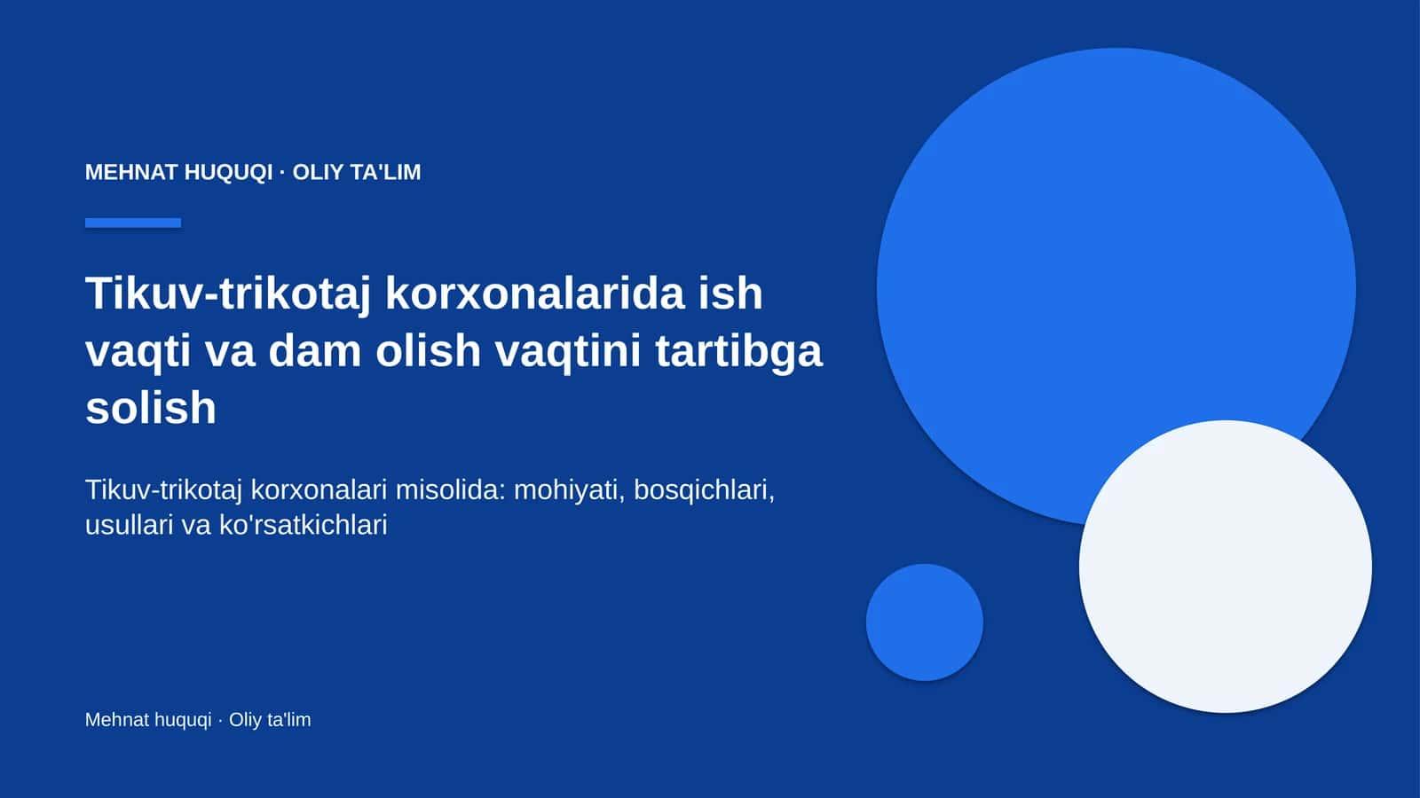 tikuv trikotaj korxonalarida ish vaqti va dam olish vaqtini tartibga solish 5517 1