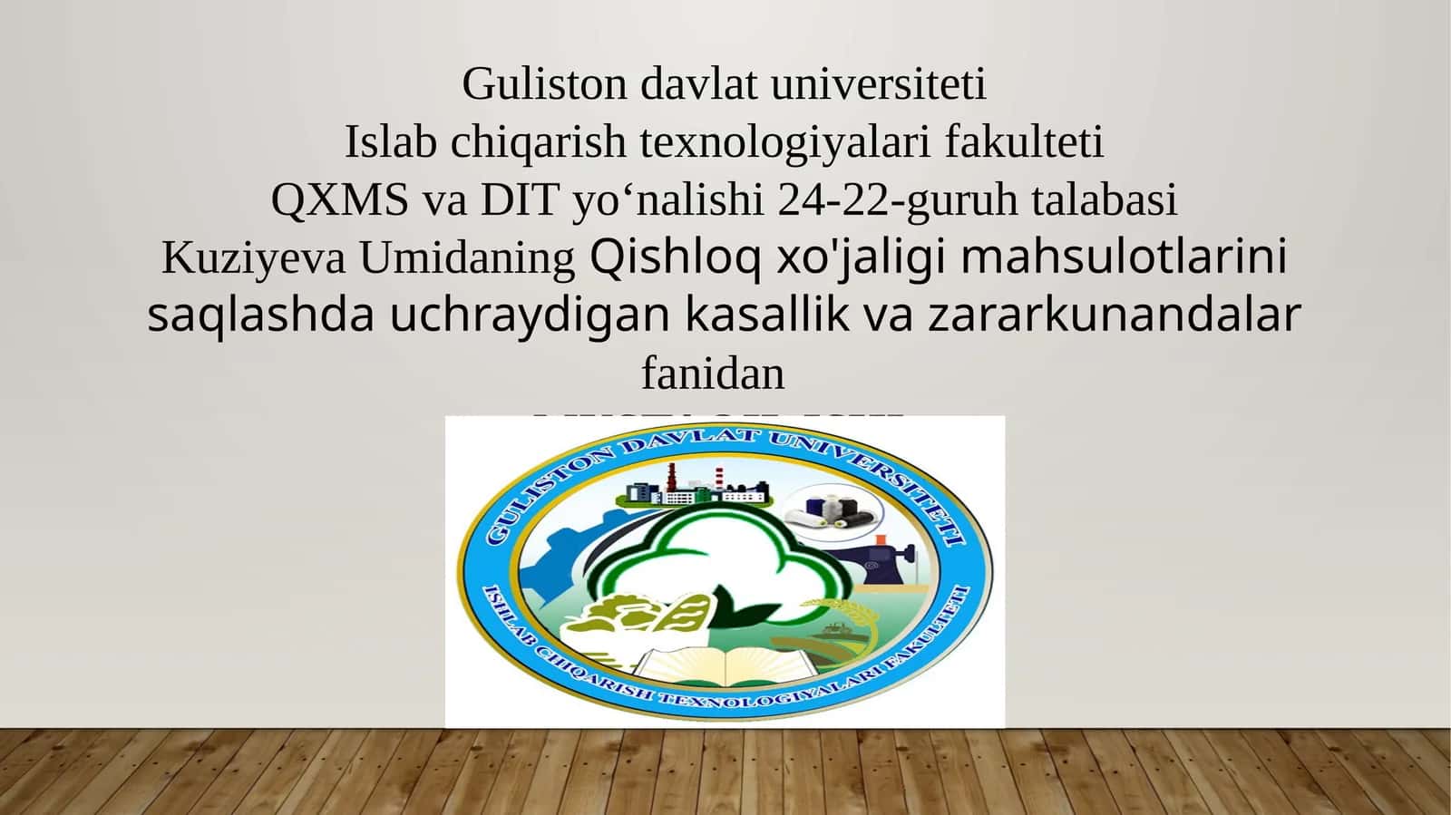 Fungitsidlar bilan tanishuv 1