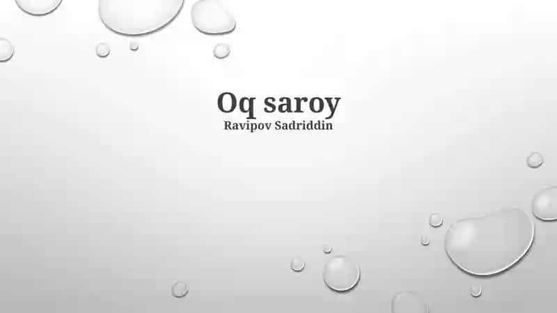 Oq saroy